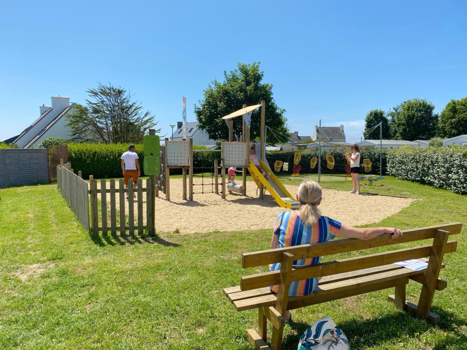 Camping La Corniche Plozévet Exterior foto